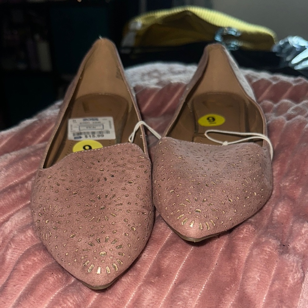 Elegant Pink Flats